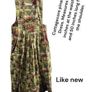 Floral cottagecore vintage Dress